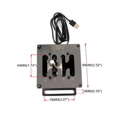 USB H Pattern Shifter Compatible with Logitech G29 G27 G920 T300