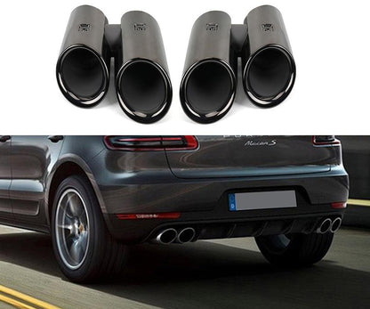 2019-2021 Porsche Macan 2.0T Dual Exhaust Tips Exhaust Muffler