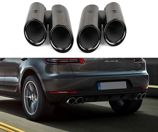 2019-2021 Porsche Macan 2.0T Dual Exhaust Tips Exhaust Muffler