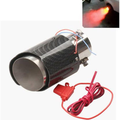 Universal Car Luminous Tail Throat LED Flaming Luminous Silencer Exhaust Tips