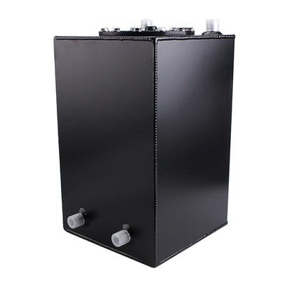 3 Gallon 12L Small Auxiliary Fuel Tank with Cap Polished Aluminum