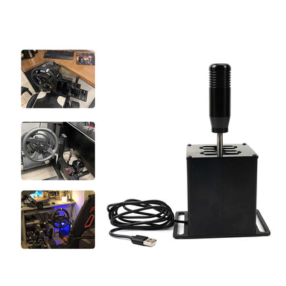 USB H Pattern Shifter Compatible with Logitech G29 G27 G920 T300