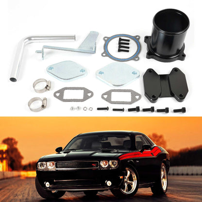 2007-2009 Dodge 6.7L Cummins EGR Delete Kit with Recirculation Pip