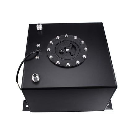 5 Gallon 20L Race Fuel Cell Gas Tank with Cap & Level Sender Top Feed