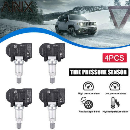4Pcs Tire Pressure Monitoring System Sensor for Tesla OEM 103460200A