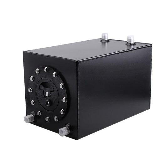 3 Gallon 12L Small Auxiliary Fuel Tank with Cap Polished Aluminum
