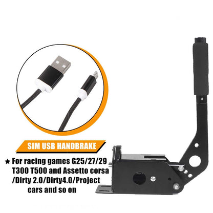 USB SIM Racing PC Handbrake for Logitech G29 G27 G925 T300 T500 Fanatecosw LFS Dirt Rally