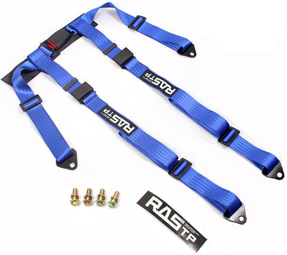4 Point UTV Seat Belt Go Kart Harness 2 Inch Straps EZ Buckle