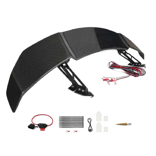 Electric Lift Rear Spoiler Rear Trunk Carbon Fiber Spoiler