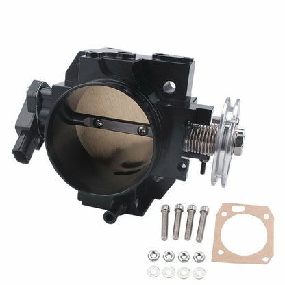 70MM Throttle Body Assembly with Sensor Compatible with Acura Honda DC5 EP3 FG FA K-Series K20 Swap