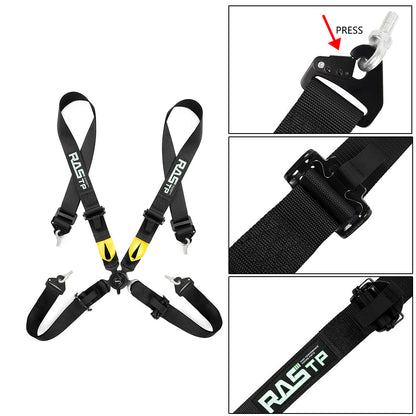 4 Point Racing Harness Cam Lock Quick Release System