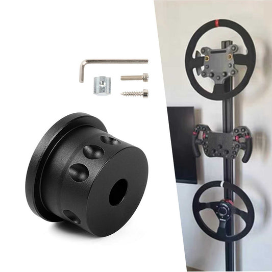 Steering Wheel Wall Mount Bracket Compatible with Quick Releases
