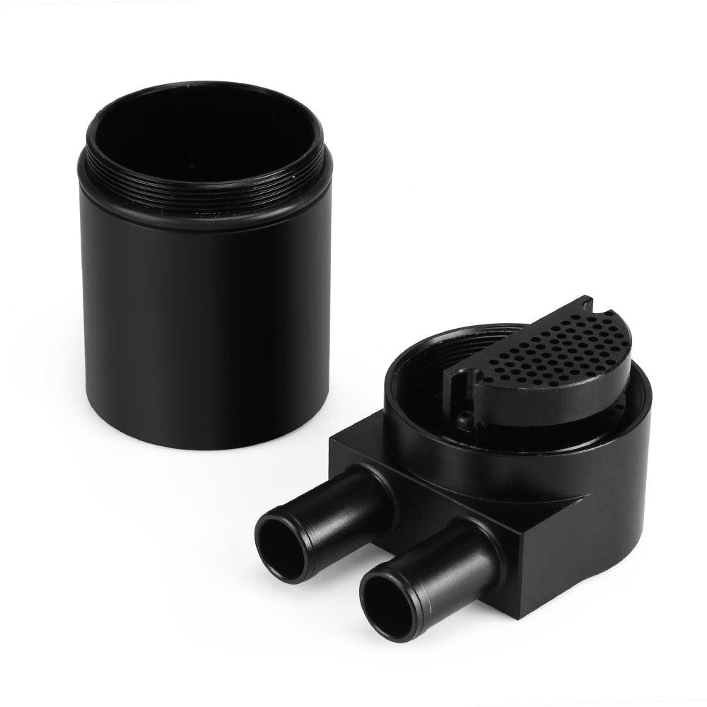 Baffled Engine Oil Separator Oil Catch Tank with Radiator Silicone Hose for BMW N54 335i 535i