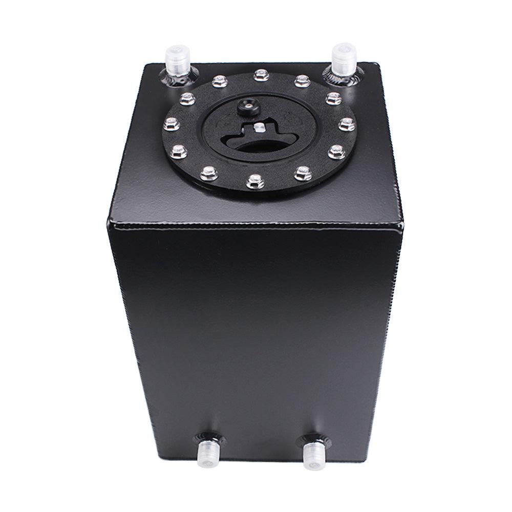 3 Gallon 12L Small Auxiliary Fuel Tank with Cap Polished Aluminum