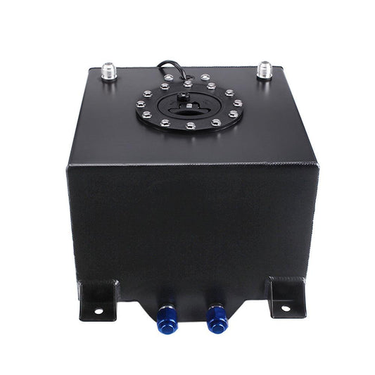 5 Gallon 20L Race Fuel Cell Gas Tank with Cap & Level Sender Top Feed