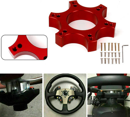 70MM Steering Wheel Adapter Plate for Thrustmaster T300RS
