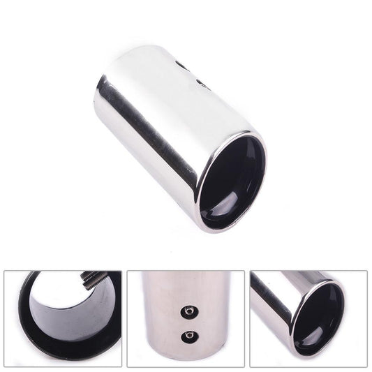 Universal Stainless Steel Exhaust Muffler Tip Pipe Modified