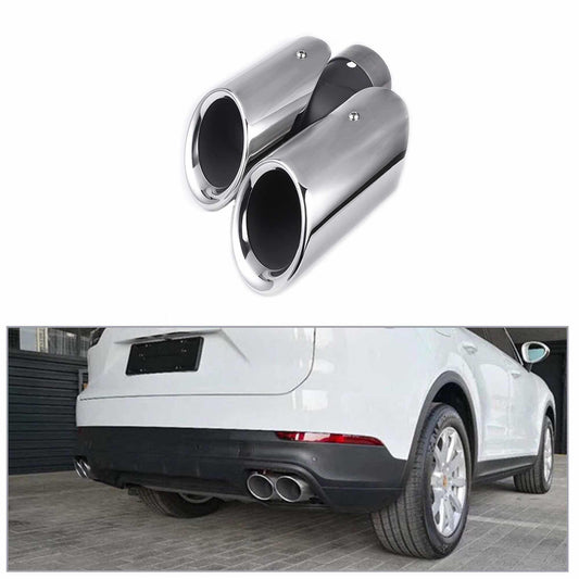 2014 Porsche Macan Dual Exhaust Tips Exhaust Muffler