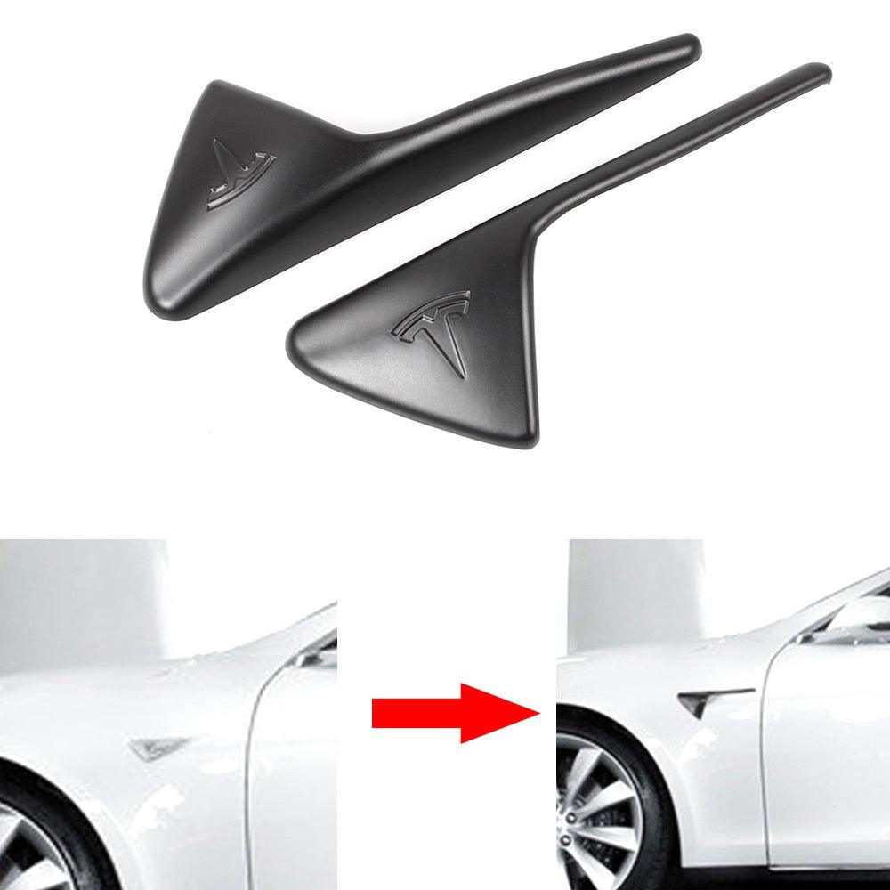 Shark Gills Car Camera Side Wing Panel Cover for Tesla Model 3/Y