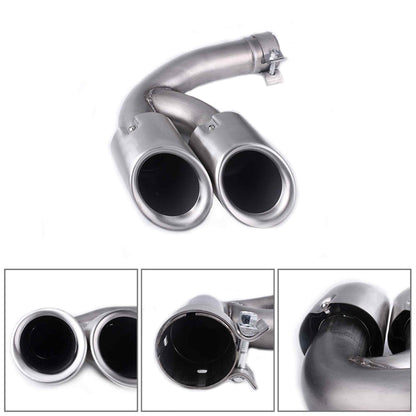 2018 Porsche Cayenne Dual Exhaust Tips Exhaust Muffler
