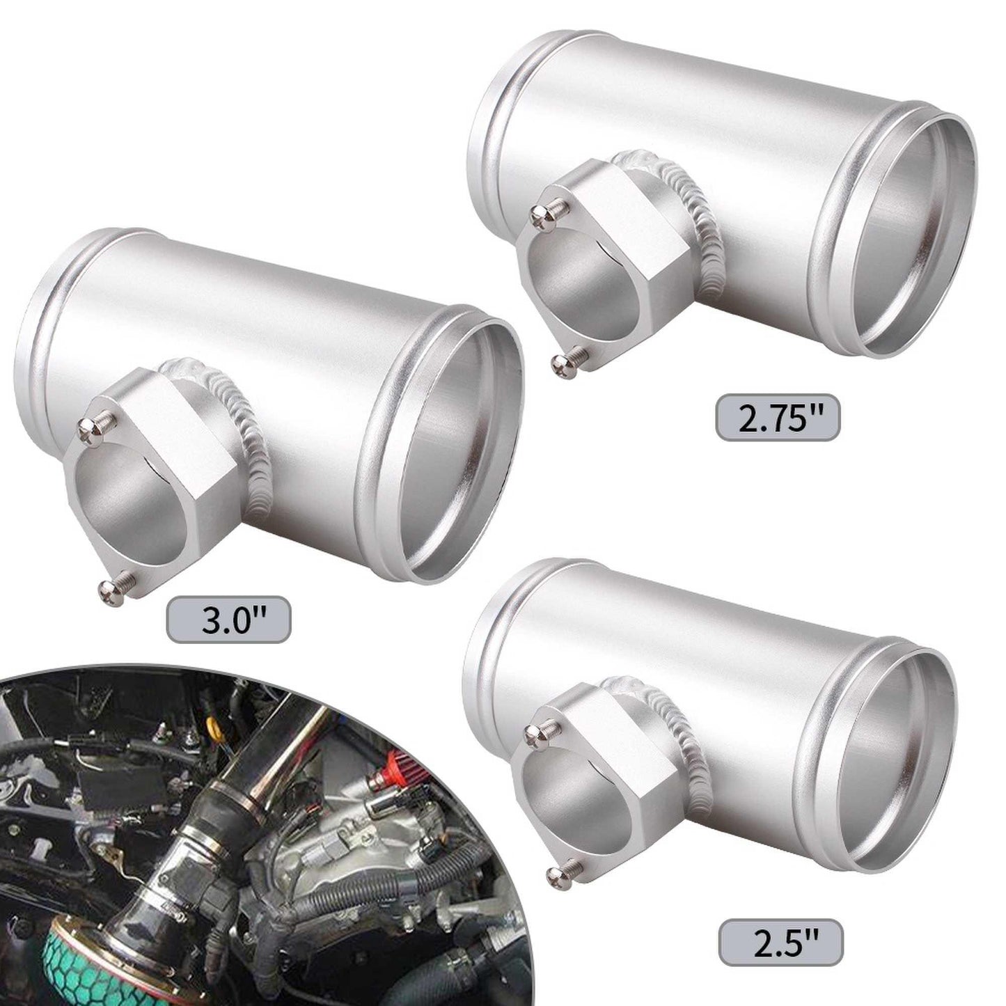 Car Air Flow Sensor Bracket Intake Meter Base for VW Nissan Honda Civic Ford