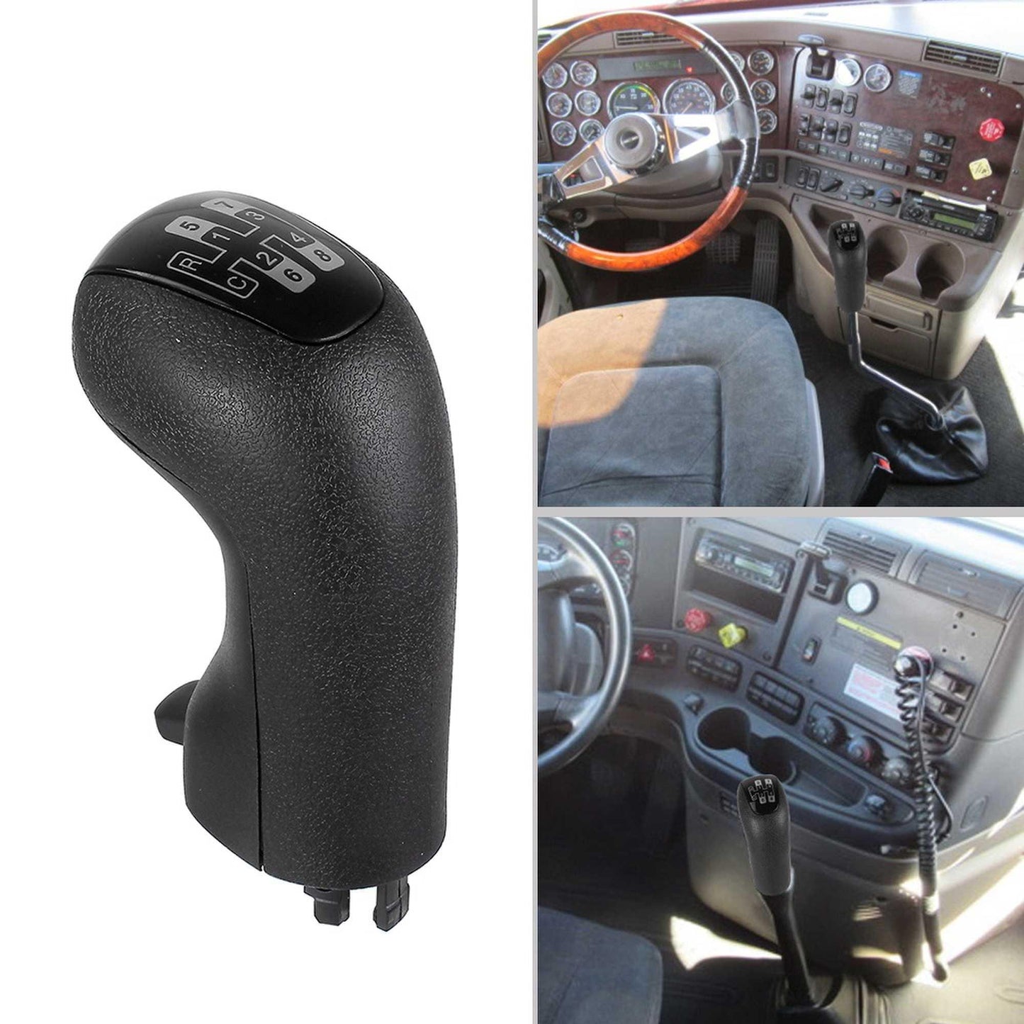 Truck Shift Knob 8 Speed+R+C Gear Shift Lever Knob for Volvo FH FM 20488067 20488058