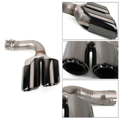 2018-2022 Porsche Cayenne Dual Round Exhaust Tip Exhaust Muffler