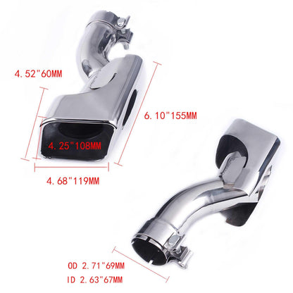 2012 2013 Range Rover Diesel Exhaust Muffler Exhaust Tip