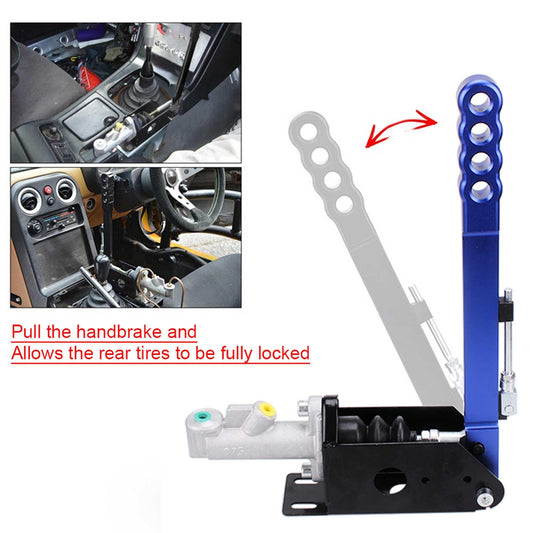Universal Hydraulic Handbrake Adjustable E-brake Long Lever Handle for Drift Track Rally Racing