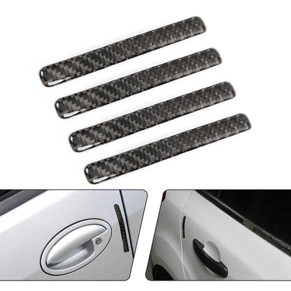 Carbon Fiber 4Pcs Car Door Anti-Collision Strip protection Sticker