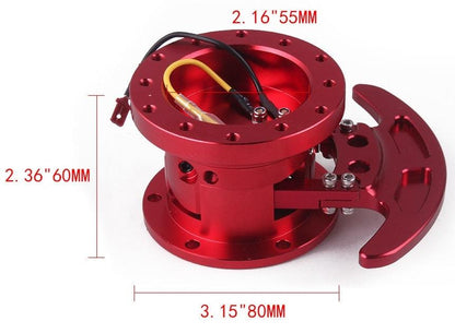 Racing Steering Wheel Quick Release Kit Removable Adapter