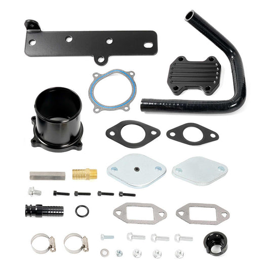 EGR Valve Cooler Delete Kit with Throttle Valve for 2013-2018 Dodge Ram 6.7L Cummins Diesel