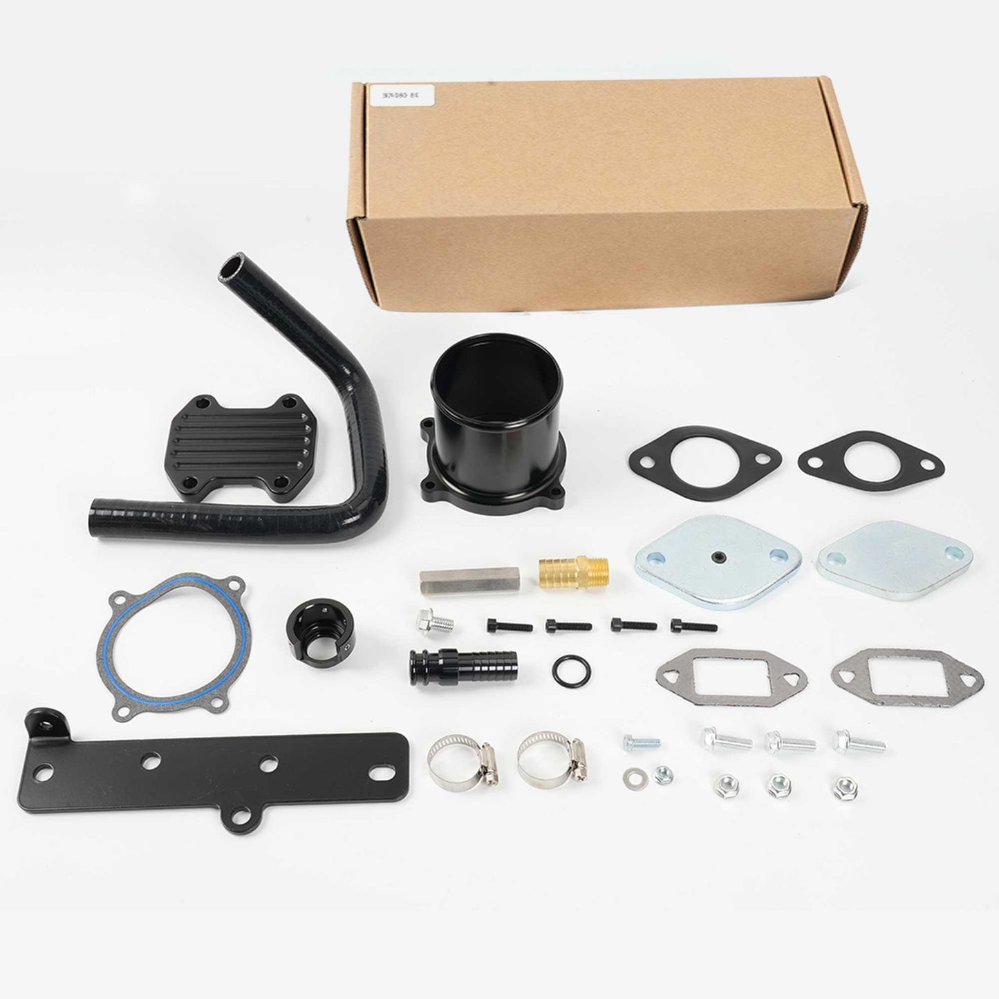 EGR Valve Cooler Delete Kit with Throttle Valve for 2013-2018 Dodge Ram 6.7L Cummins Diesel