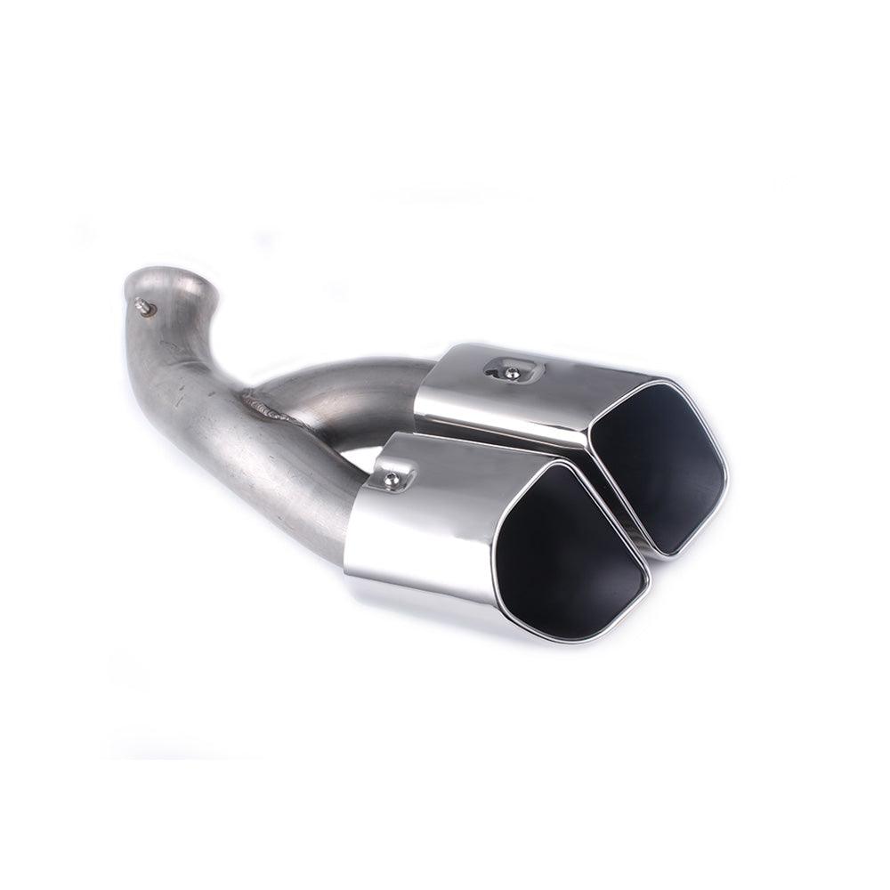 2015 Porsche Cayenne Dual Exhaust Tips Square Exhaust Muffler