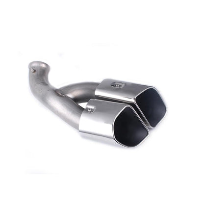 2015 Porsche Cayenne Dual Exhaust Tips Square Exhaust Muffler
