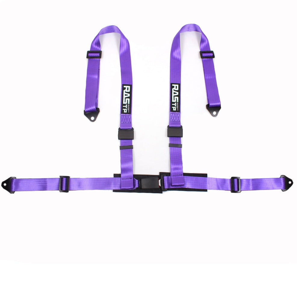 4 Point UTV Seat Belt Go Kart Harness 2 Inch Straps EZ Buckle