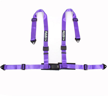 4 Point UTV Seat Belt Go Kart Harness 2 Inch Straps EZ Buckle