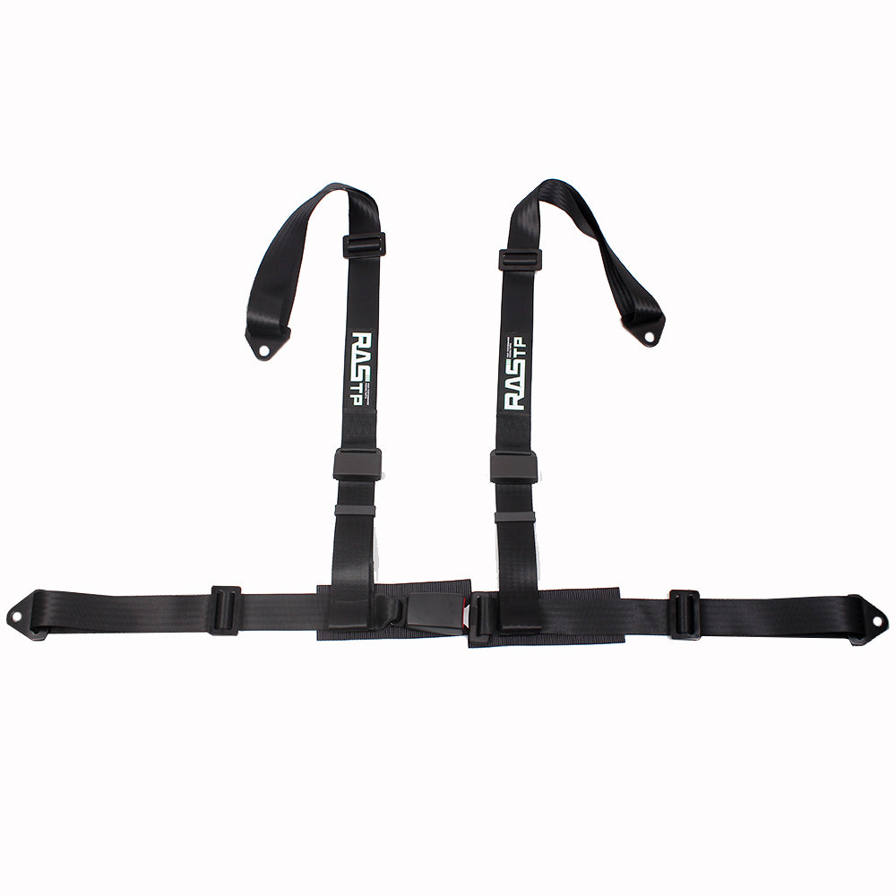 4 Point UTV Seat Belt Go Kart Harness 2 Inch Straps EZ Buckle
