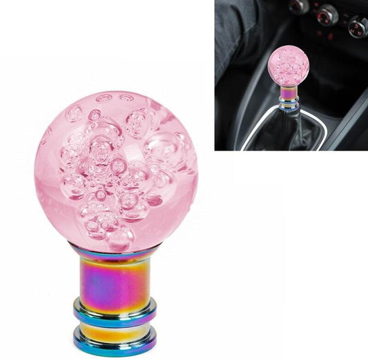 Universal Acrylic Bubble Shift Knob Manual Shift Lever Handle