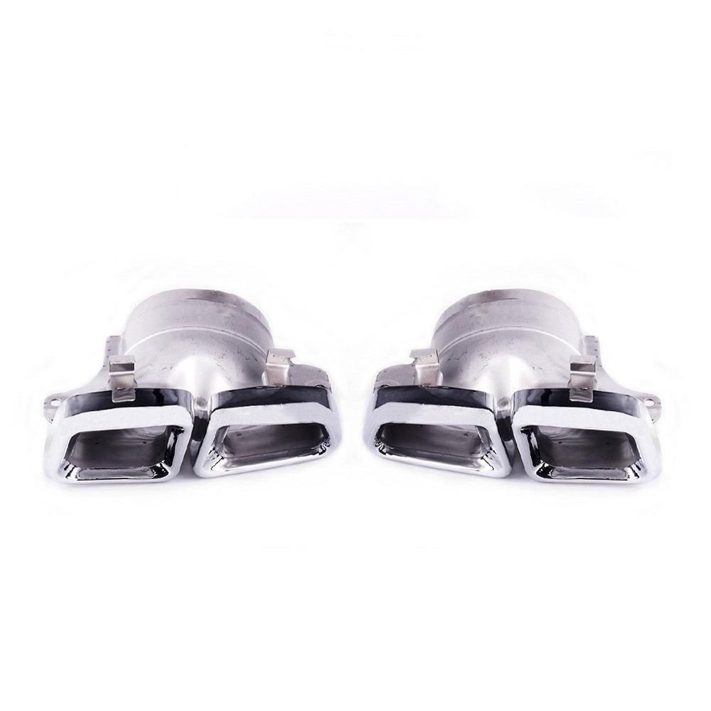 2014-2016 Mercedes Benz ML X164 W166 GL X166 Dual Exhaust Tips Exhaust Muffler