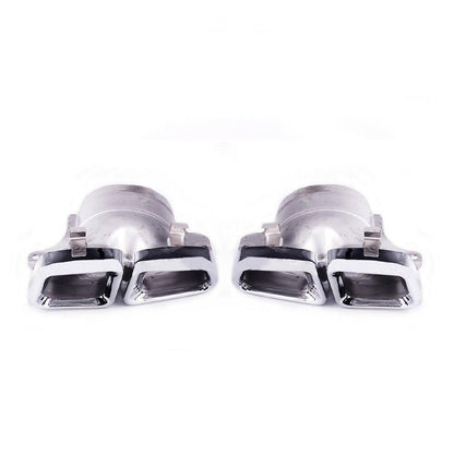 2014-2016 Mercedes Benz ML X164 W166 GL X166 Dual Exhaust Tips Exhaust Muffler