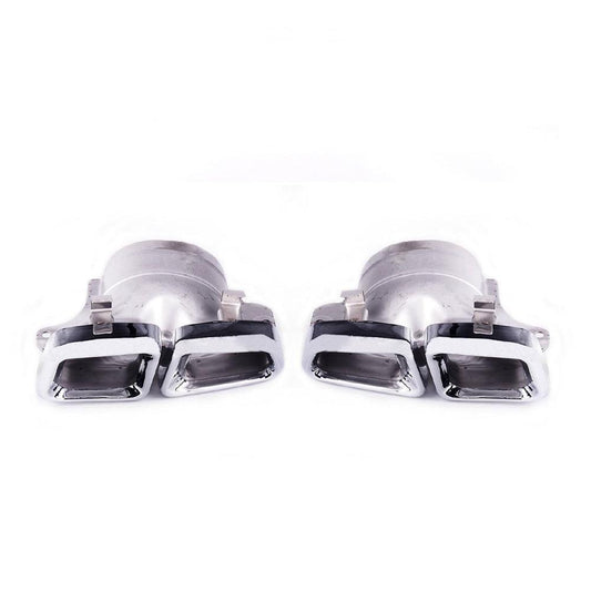 2014-2016 Mercedes Benz ML X164 W166 GL X166 Dual Exhaust Tips Exhaust Muffler