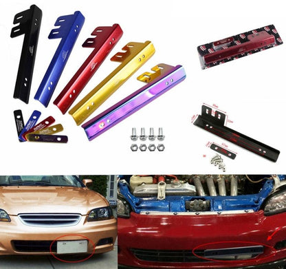 JDM License Plate Frame Front & Rear Auto Car Tag Holder Cover