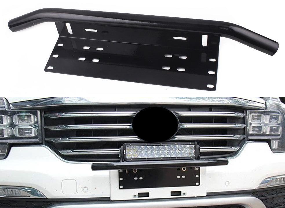 Front License Plate Mounting Kit Front Insurance License Plate Bracket Car Light Bracket