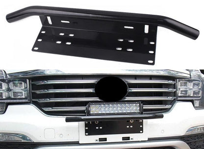 Front License Plate Mounting Kit Front Insurance License Plate Bracket Car Light Bracket