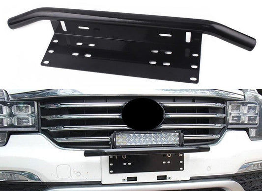 Front License Plate Mounting Kit Front Insurance License Plate Bracket Car Light Bracket