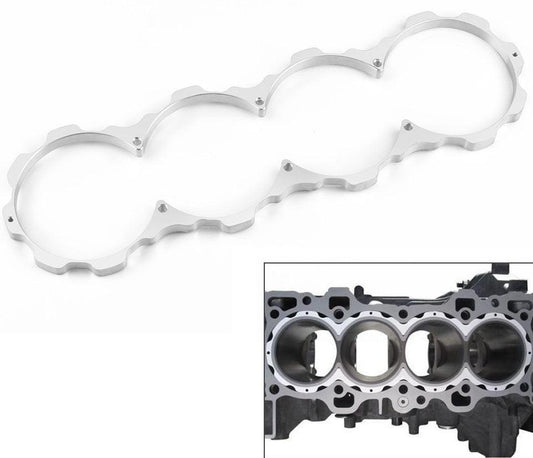 Engine Block Guard Car Engine Aluminum Block Guard Fit for Honda Civic Acura SOHC D16Y D16Z D15 D16 D Series