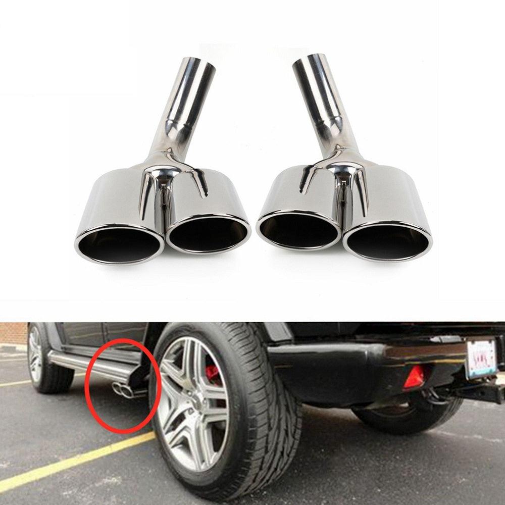 2007-2015 Mercedes Benz G63 AMG W463 Dual Exhaust Tips Exhaust Muffler