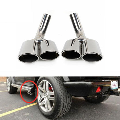 2007-2015 Mercedes Benz G63 AMG W463 Dual Exhaust Tips Exhaust Muffler