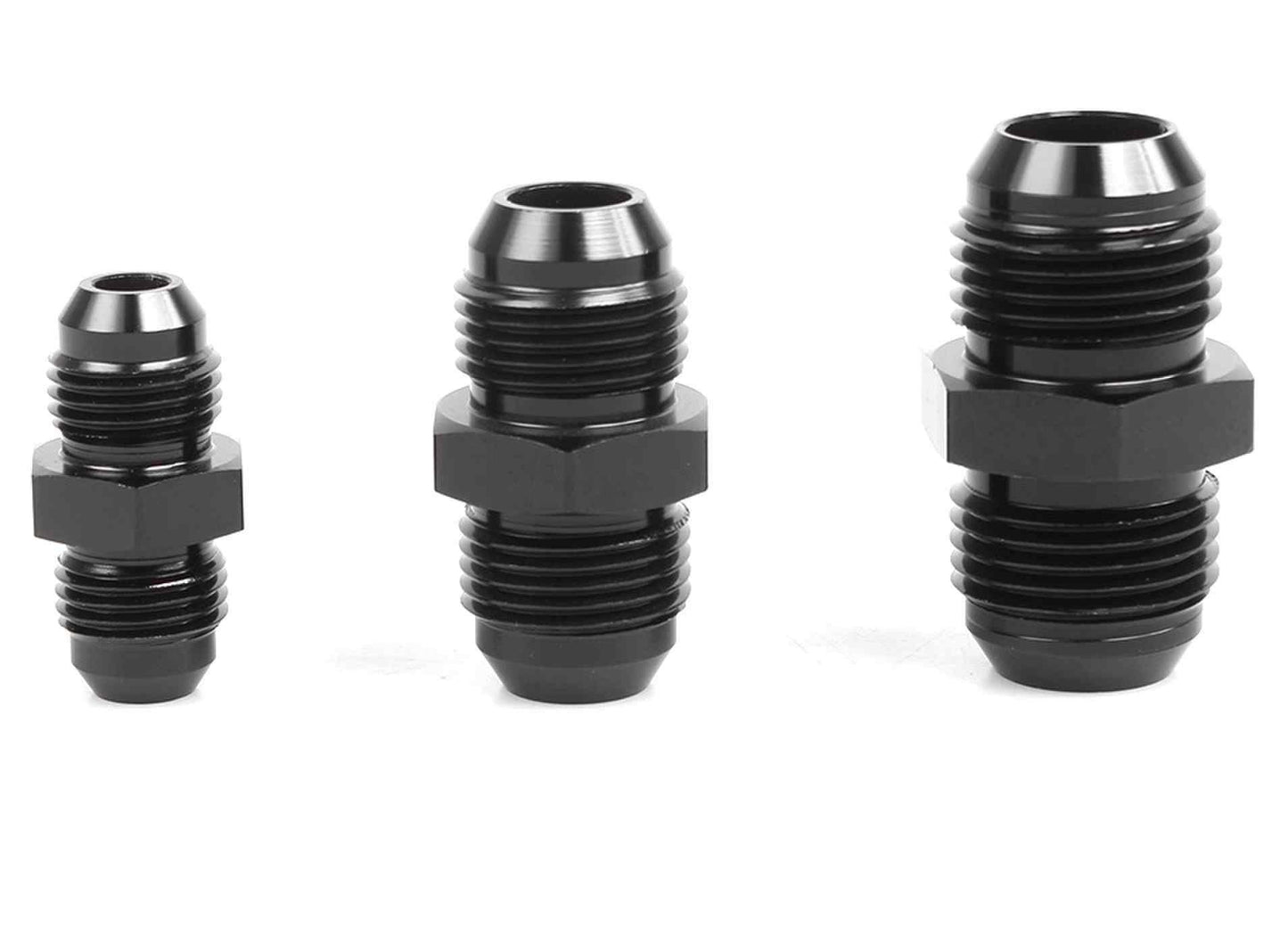Car Oil Cooling Tubing Outer Wire Connection Adapter Aluminum Joint Oil Cooling Reducing AN6 AN8 AN10